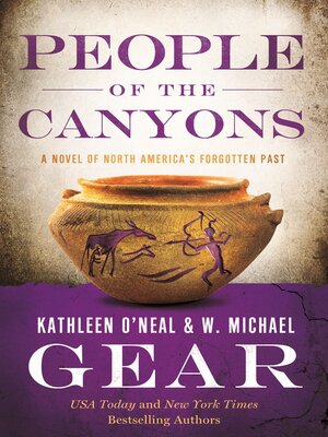 cover image of People of the Canyons: a Novel of North America's Forgotten Past